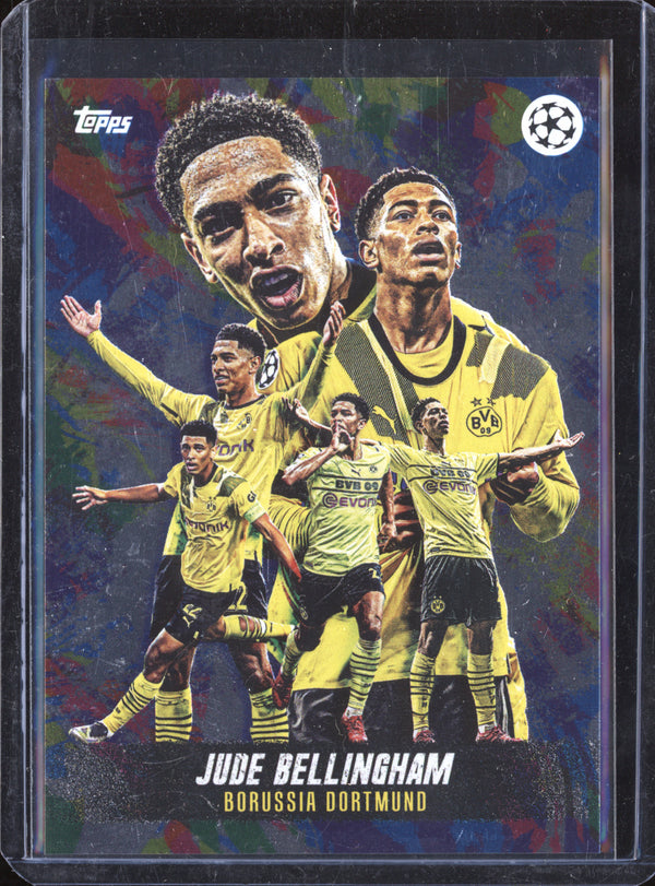 Jude Bellingham 2021-22 Topps Jude Bellingham Platinum Curated Platinum Curated Celebration