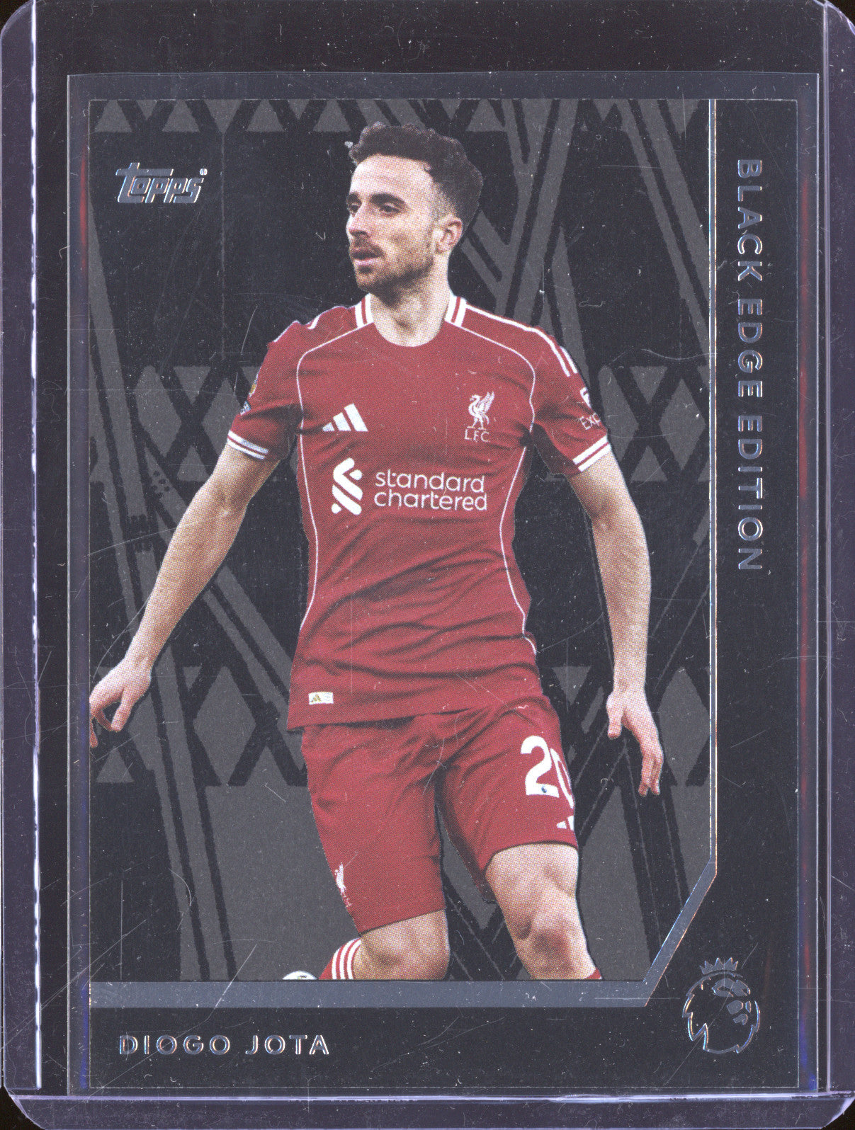 Diogo Jota 2025-26 Topps Premier League BE 25 Black Edge