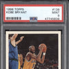 Kobe Bryant 1996-97 Topps  138 RC PSA 9