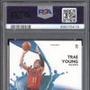 Trae Young 2020-21 Panini Donruss Optic 11 Splash! Purple PSA 8