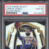 LeBron James 2018-19 Panini Select 118 Silver PSA 10