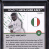 Wilfried Gnoto 2023 Topps Pristine Road to Euro 2024 96 Refractor RC