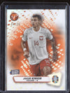 Jakub Kiwior 2023 Topps Pristine Road to Euro 2024 127 Orange Refractor RC 4/25