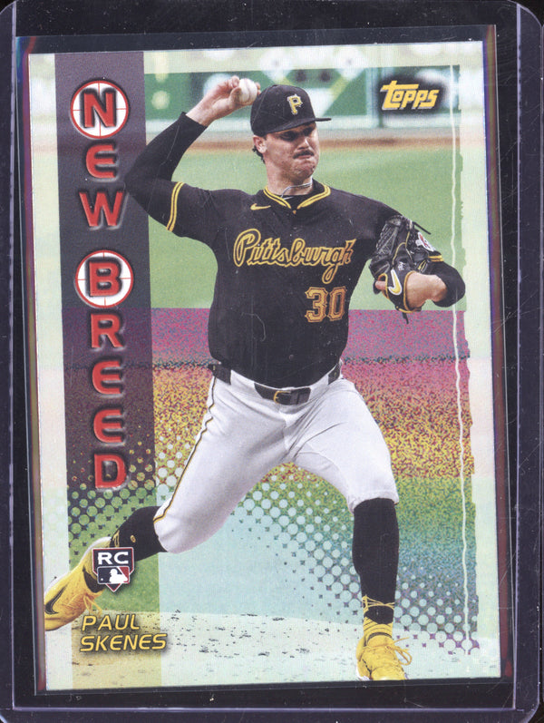 Paul Skenes 2024 Topps Archives 99NB-5 1999 New Breed RC