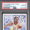 Ja Morant 2022-23 Panini Court Kings 4 Water Color Ruby 119/149 PSA 10