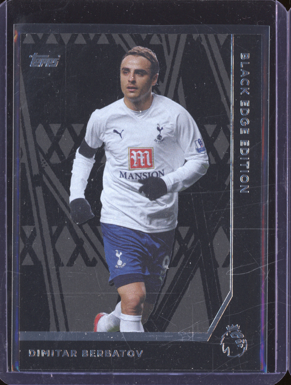 Dimitar Berbatov 2025-26 Topps Premier League BE 40 Black Edge