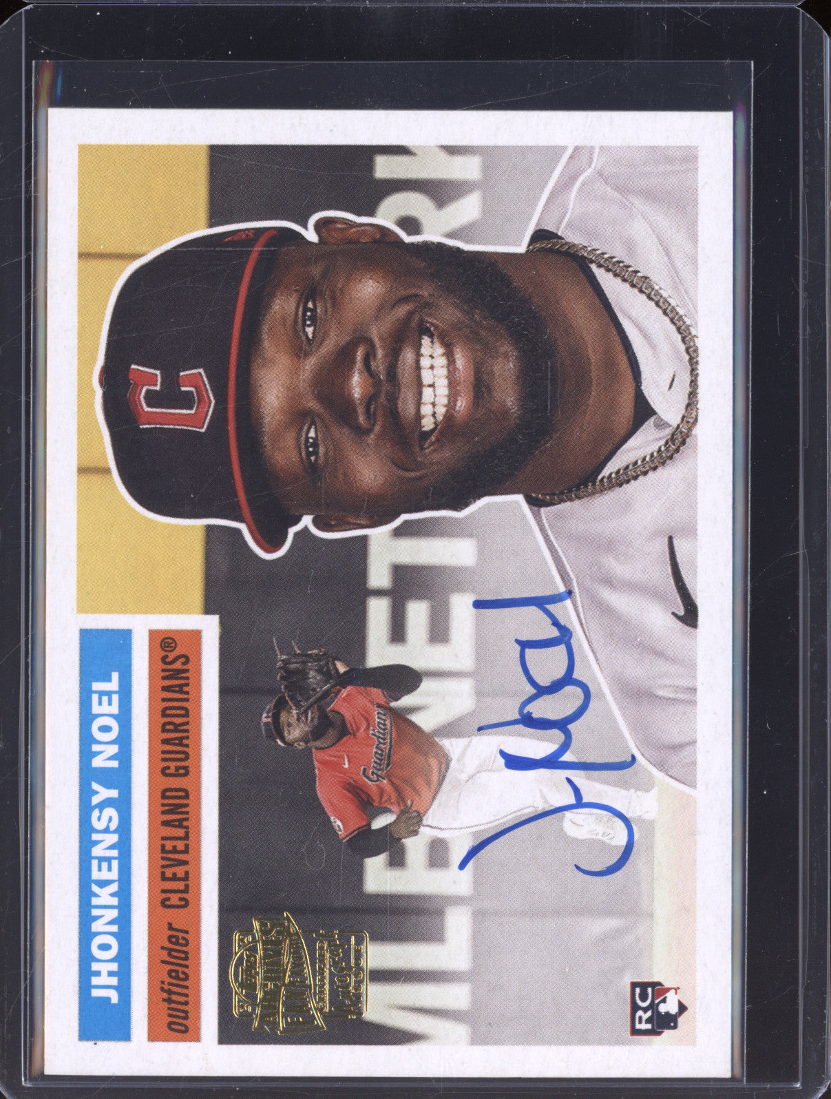 Jhonkensy Noel 2025 Topps Archives 56FFA-JN Fan Favorites RC Auto