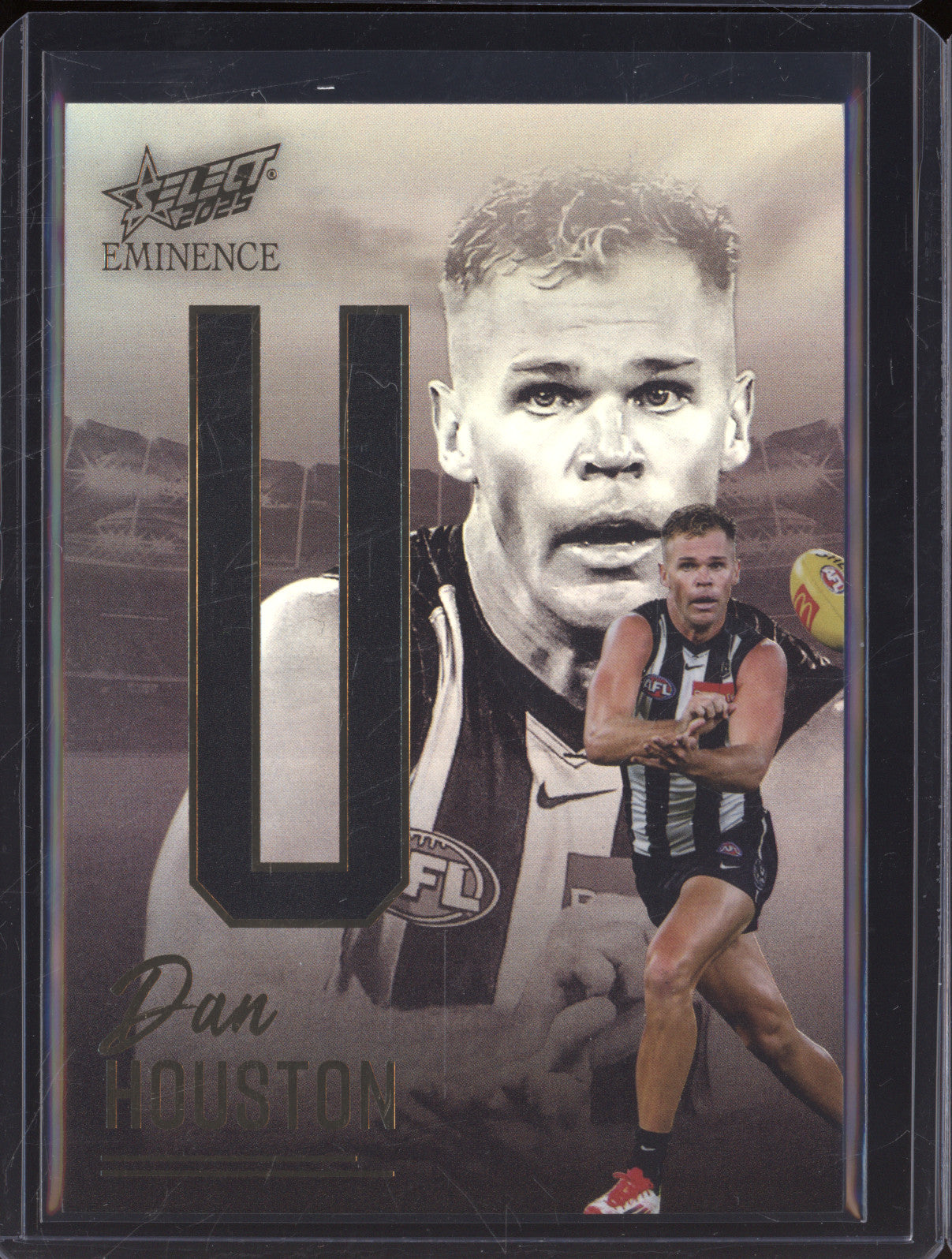 2025 AFL Select Eminence Nameplate NG159 Dan Houston 065/115