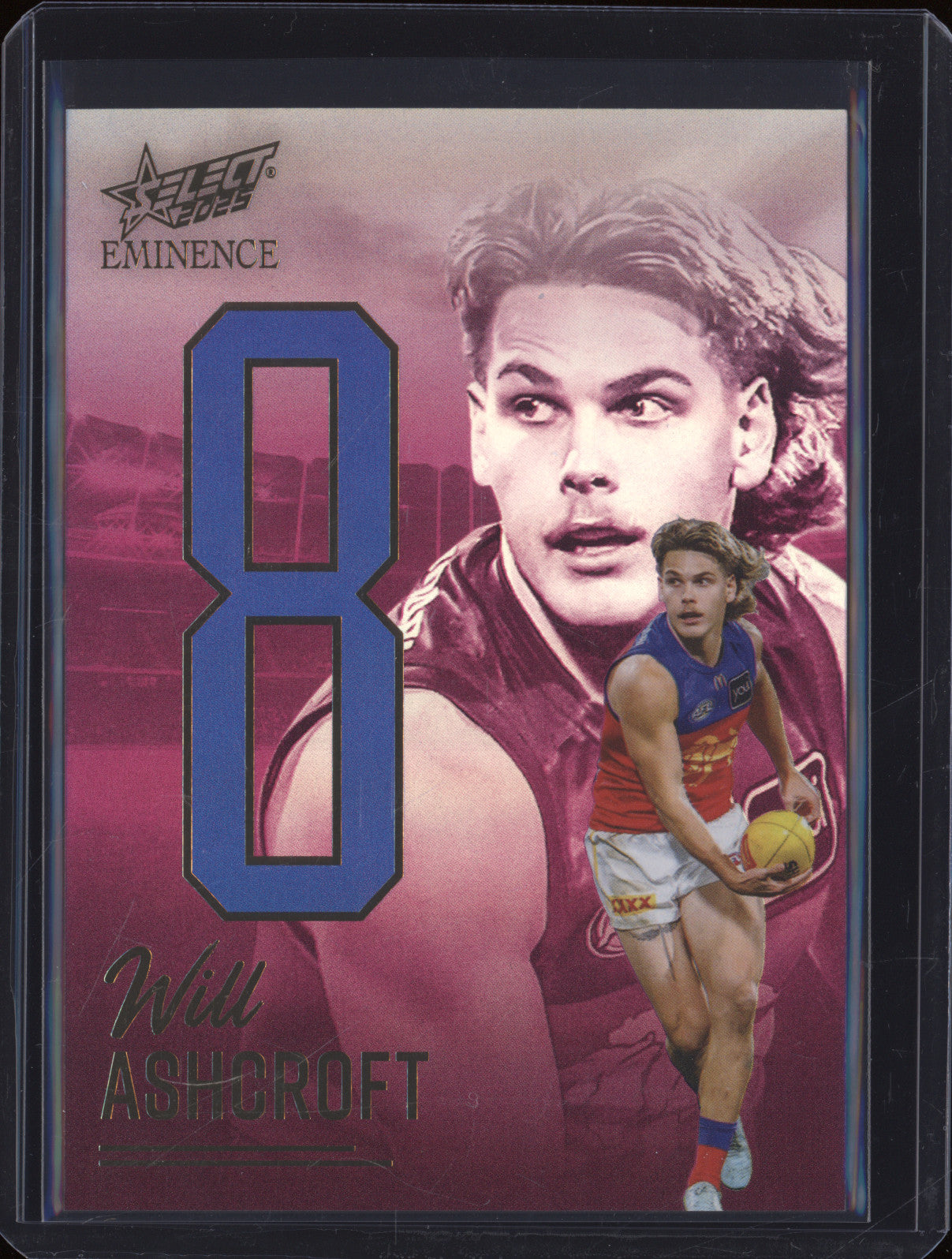 2025 AFL Select Eminence Nameplate NG54 Will Ashcroft 098/115