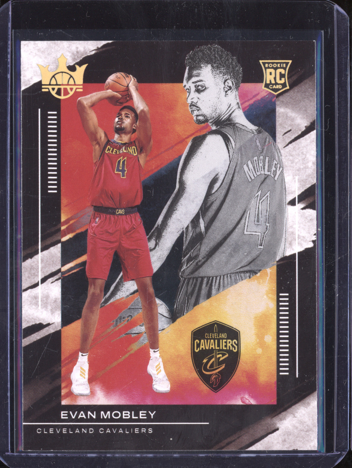 Evan Mobley 2021-22 Panini Court Kings 154 Rookies III RC