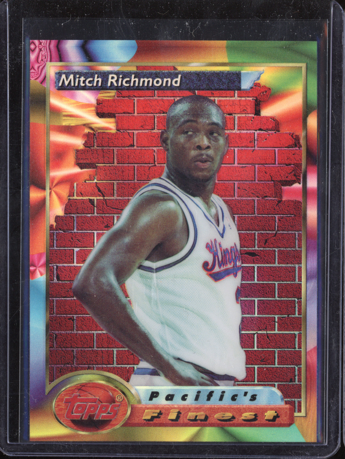 Mitch Richmond 1993-94 Topps Finest 126 Refractor