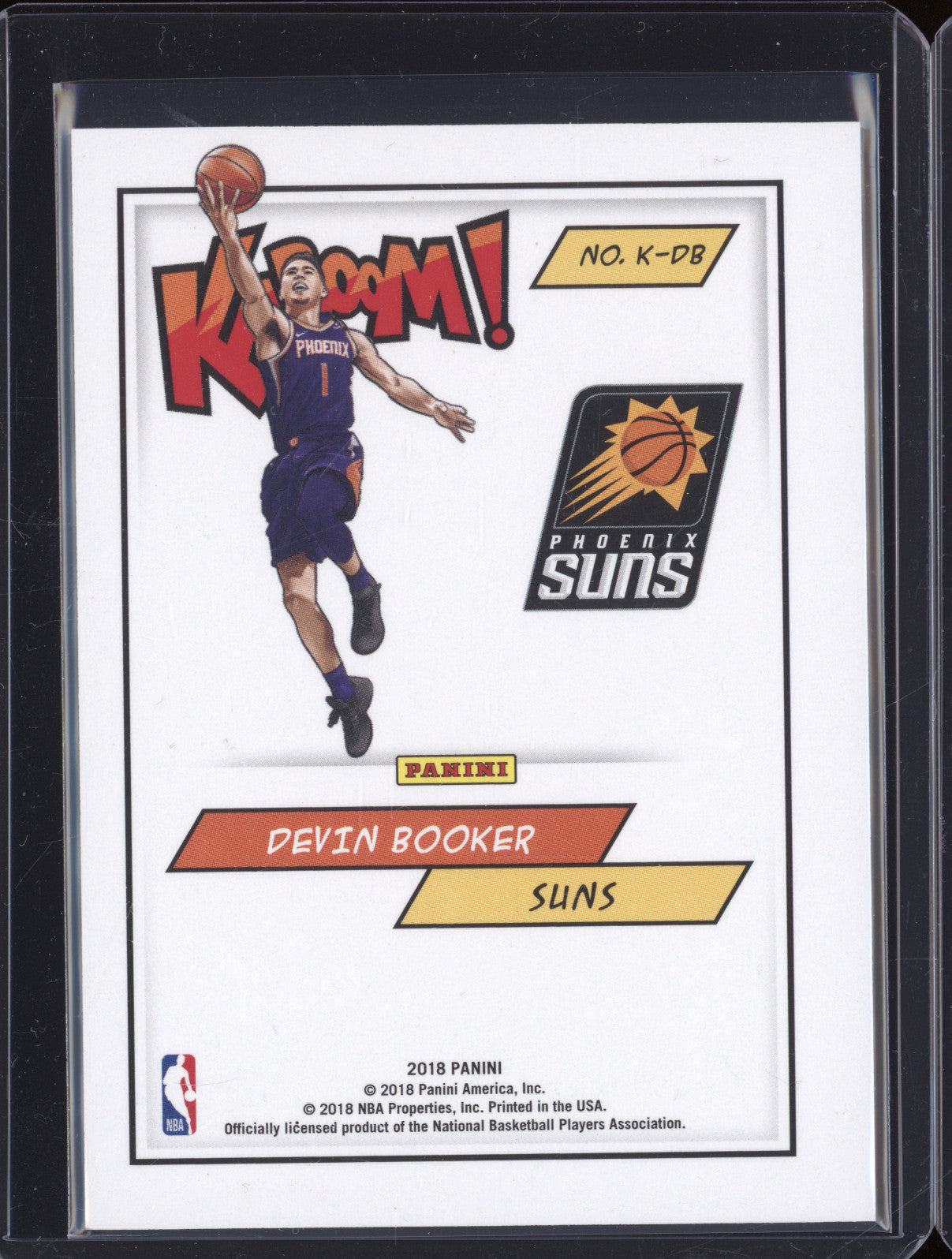 Devin Booker 2018 Panini Panini Rewards K-DB Kaboom