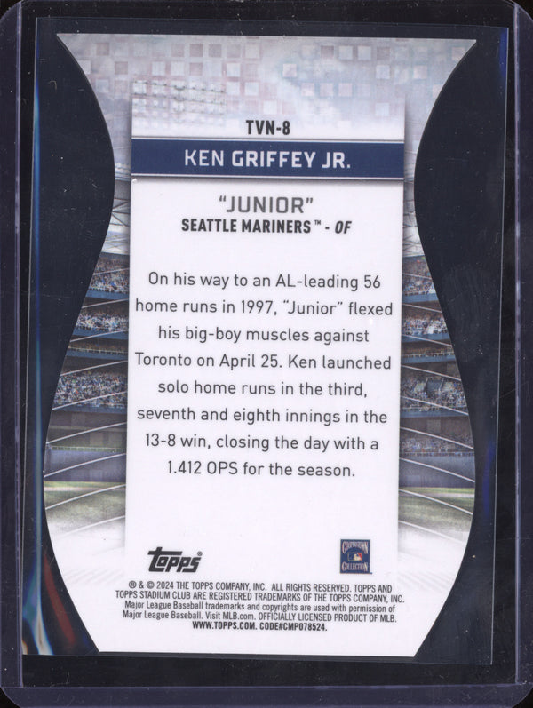 Ken Griffey Jr 2024 Topps Stadium Club TVN-8 Triumvirates Nicknames