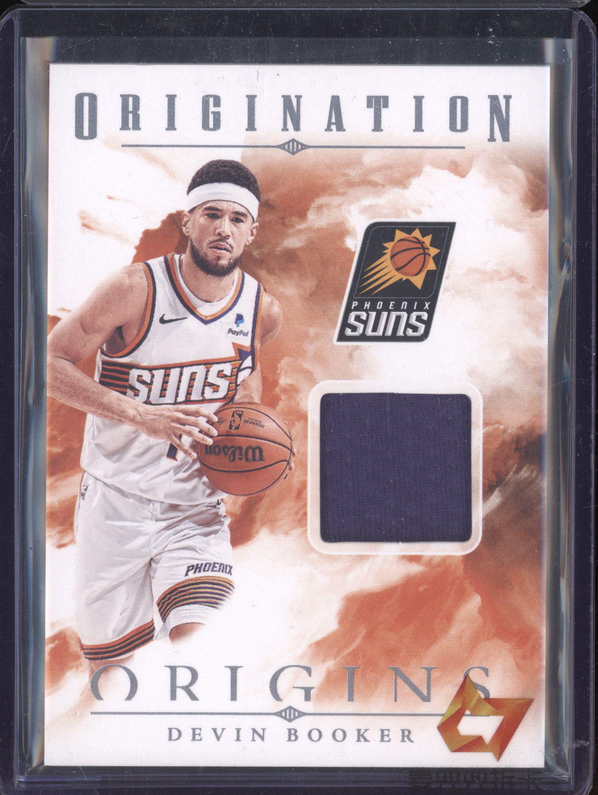 Devin Booker 2024-25 Panini Origins OM-DBO Origination Materials