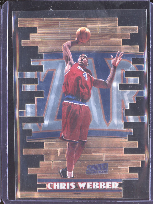 Chris Webber 1997-98 Topps Stadium Club Triumvirate T3B