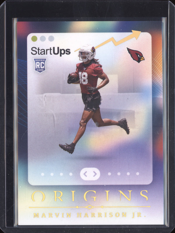 Marvin Harrison Jr 2024 Panini Origins 15 StartUps RC