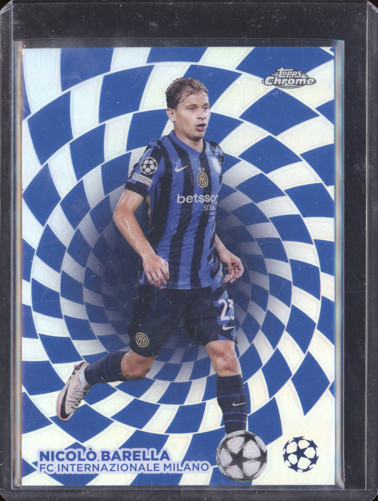 Nicolo Barella 2024-25 Topps Chrome MG-18 Mindgame