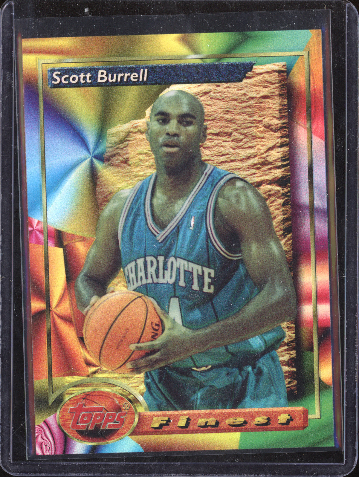 Scott Burrell 1993-94 Topps Finest 178 Refractor