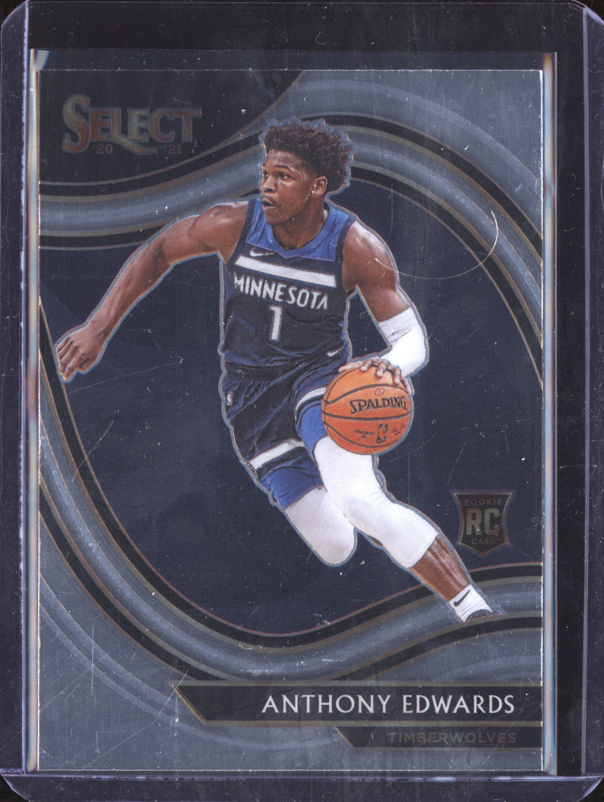 Anthony Edwards 2021 Panini Select 300 Courtside RC