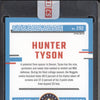 Hunter Tyson 2023-24 Panini Donruss Optic 292 Red Choice RC