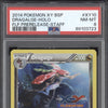 Dragalge Holo 2014 Pokemon XY XY10 Flashfire Prerelease Staff Promo PSA 8