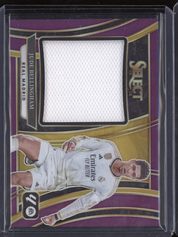 Jude Bellingham 2023-24 Panini Select JS-JB Jumbo Swatches Purple 5/49