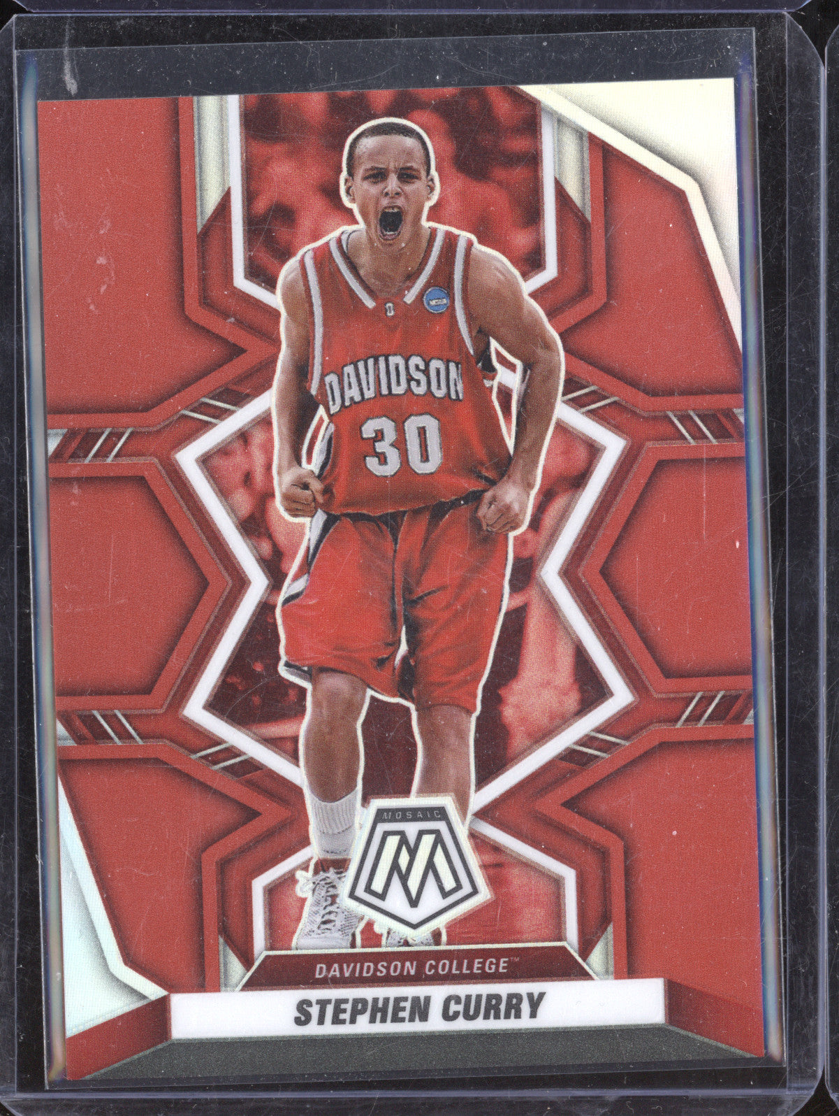 Stephen Curry 2022 Panini Chronicles Draft Picks 24 Mosaic Silver 25/149