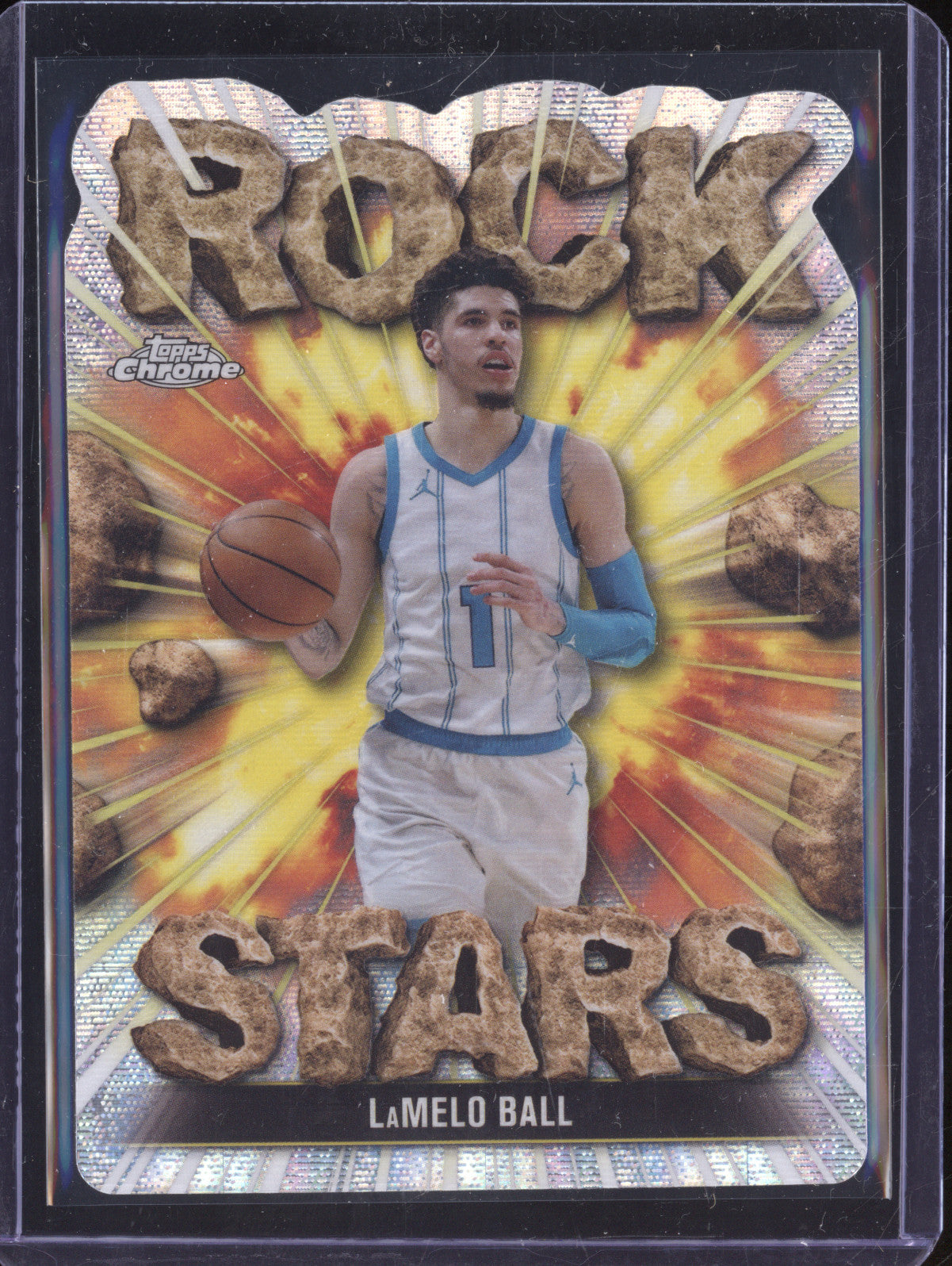 LaMelo Ball 2024-25 Topps Chrome RS-10 Rock Stars