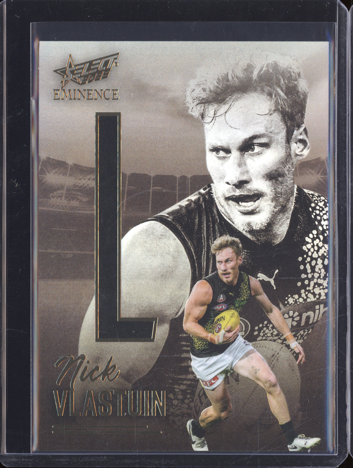 2025 AFL Select Eminence Nameplate NG567 Nick Vlastuin 039/115