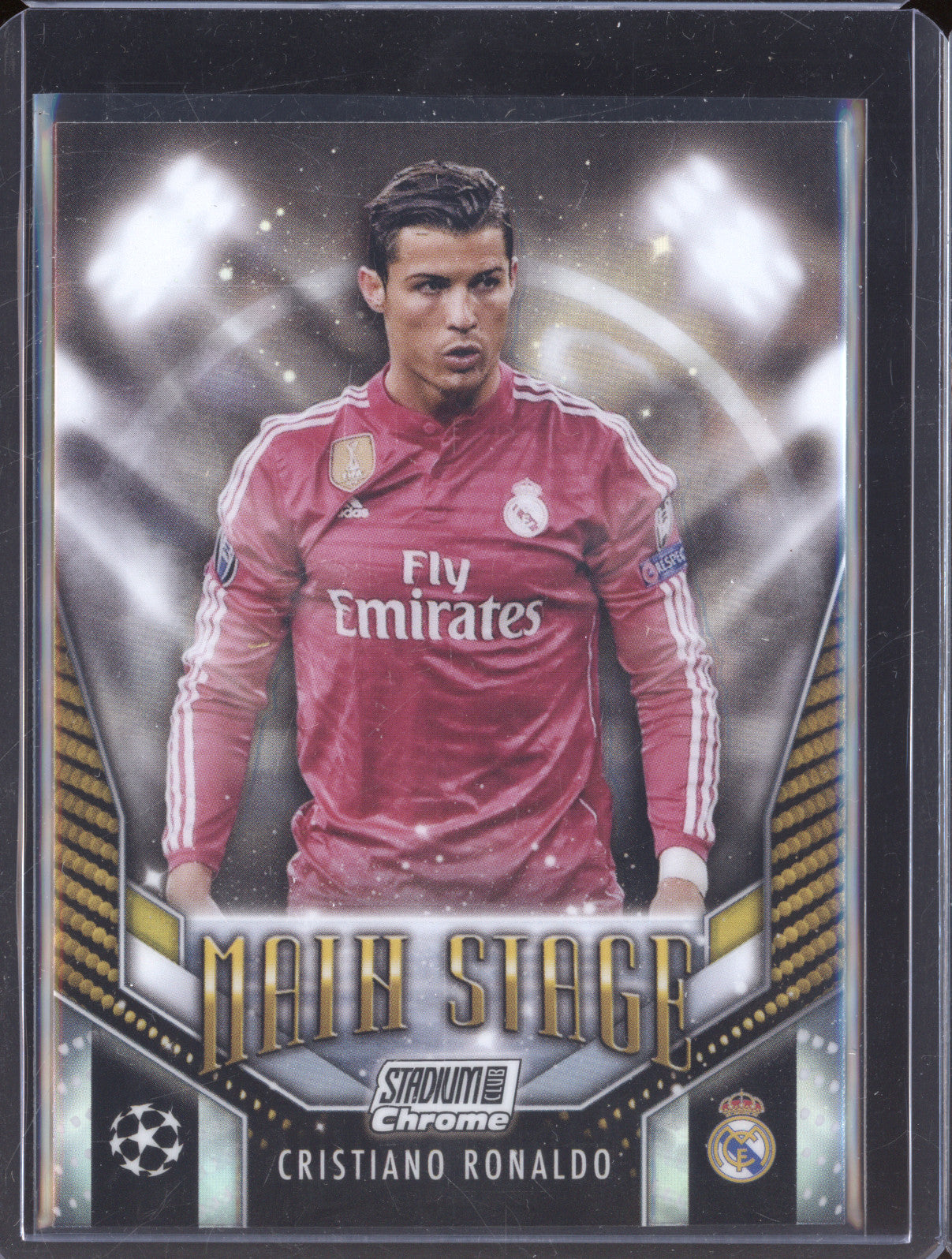 Cristiano Ronaldo 2023-24 Topps Stadium Club Chrome MS-CR Main Stage