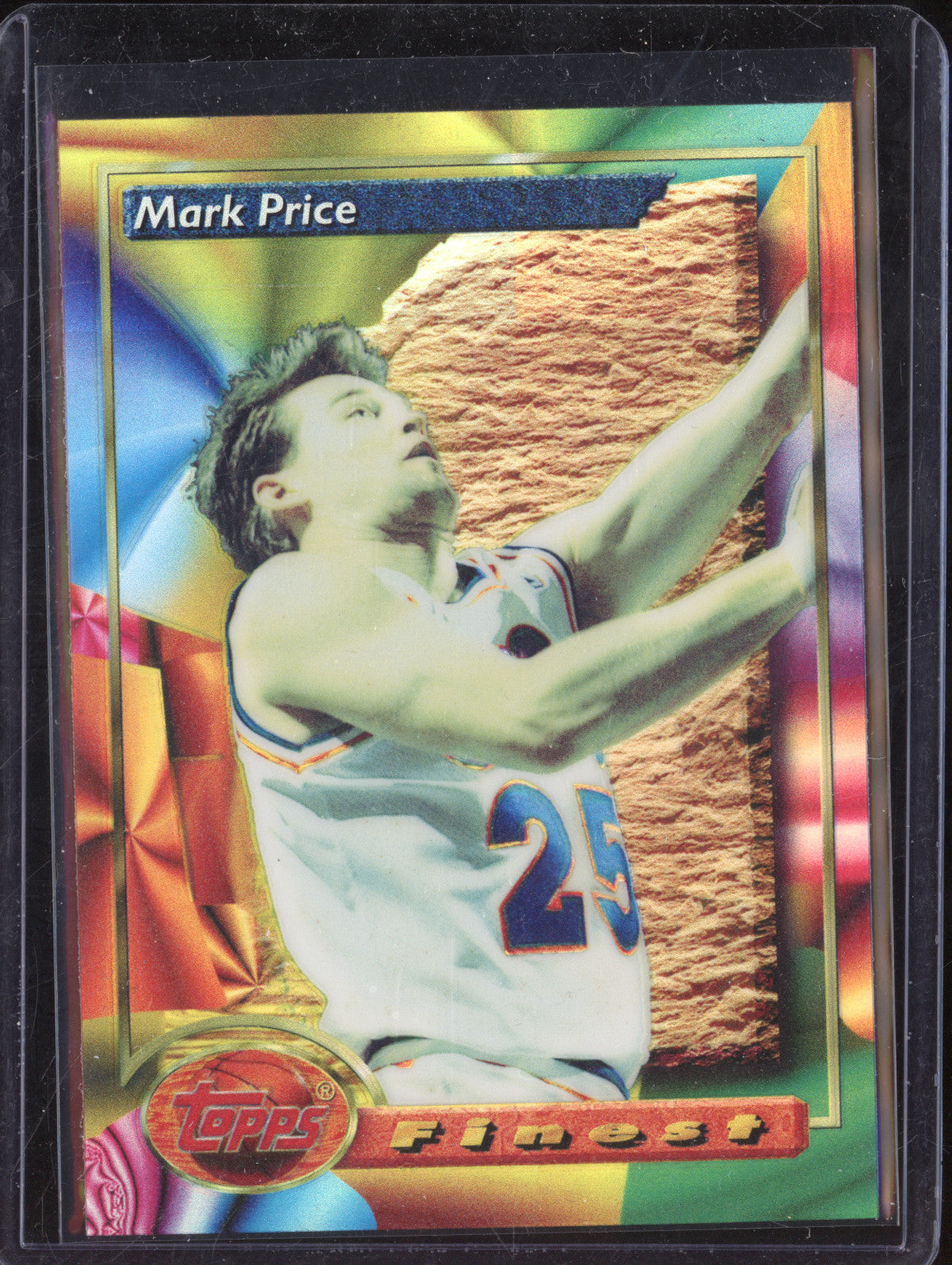 Mark Price 1993-94 Topps Finest 205 Refractor