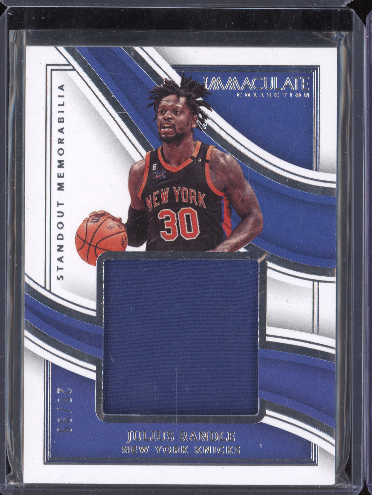 Julius Randle 2022-23 Panini Immaculate ISM-JUL Standout Memorabilia 28/99
