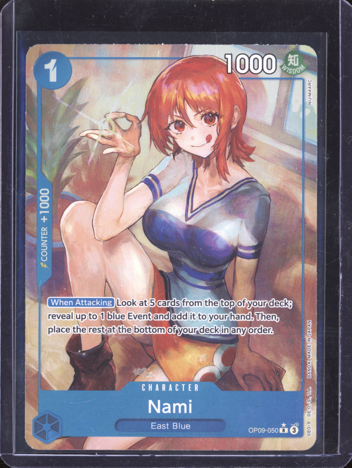 Nami 2024 One Piece Emporers in the New World Alt-Art Rare