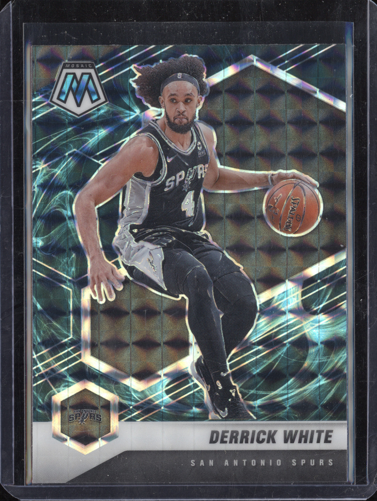 Derrick White 2020-21 Panini Mosaic 63 Genesis