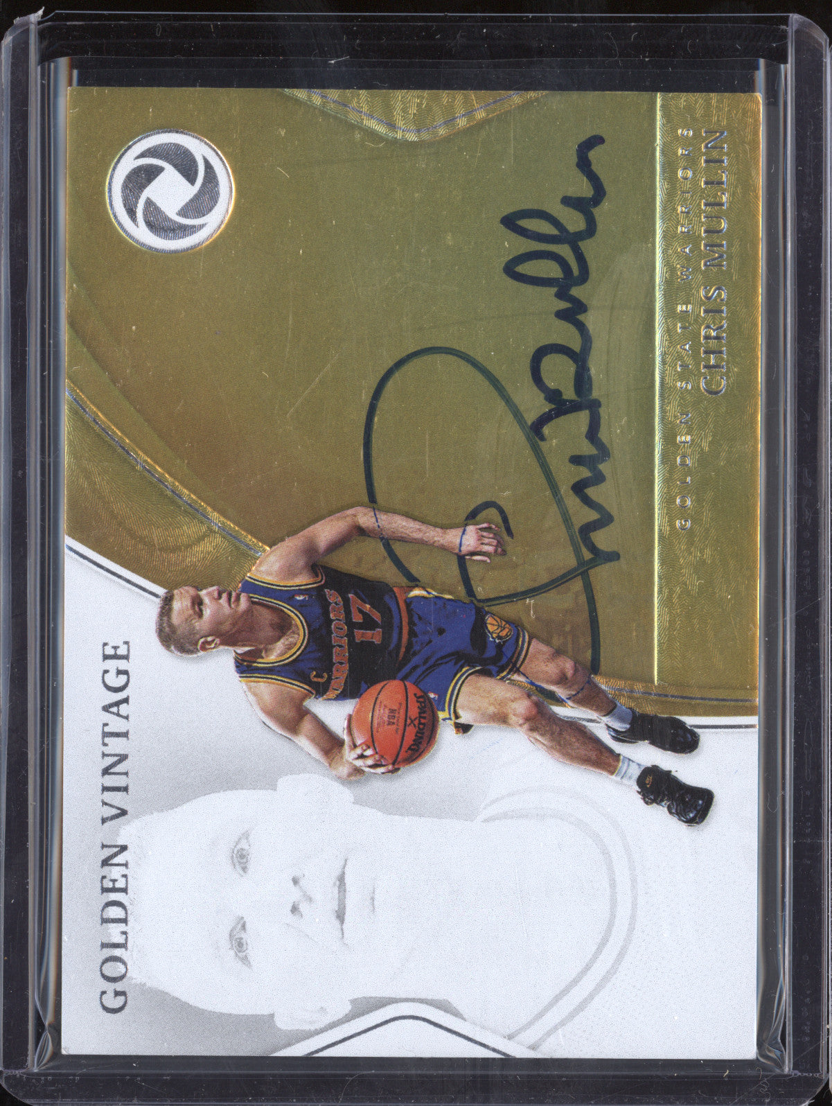 Chris Mullin 2018-19 Panini Opulence GV-CML Golden Vintage Auto 79/79