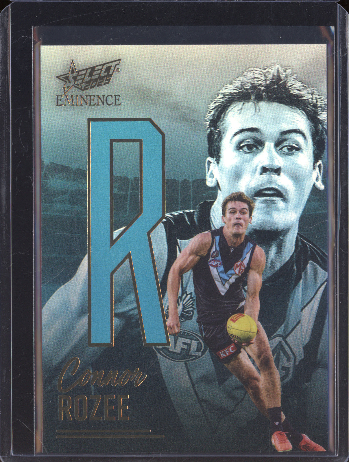 2025 AFL Select Eminence Nameplate NG524 Connor Rozee 020/115