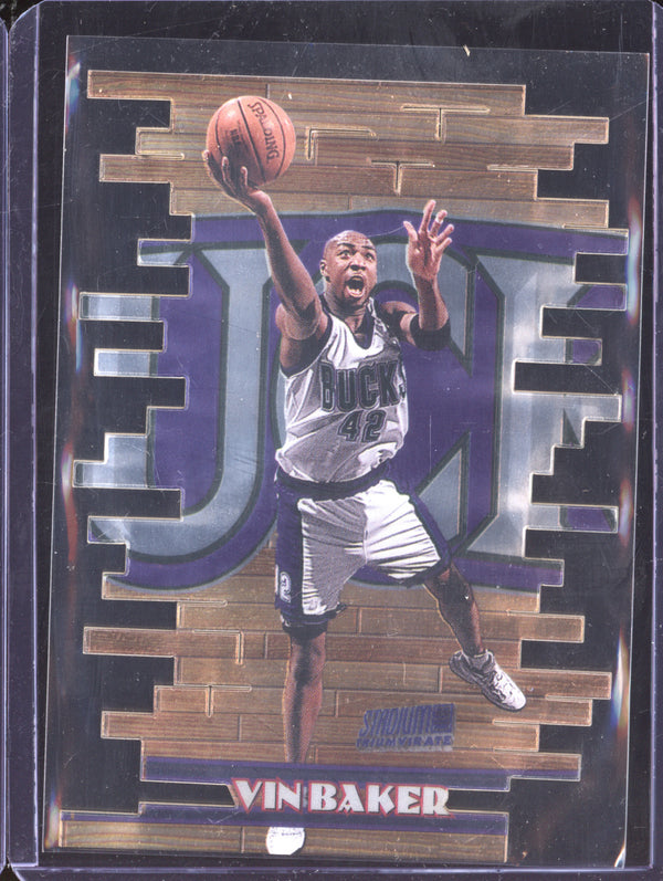 Vin Baker 1997-98 Topps Stadium Club Triumvirate T2B