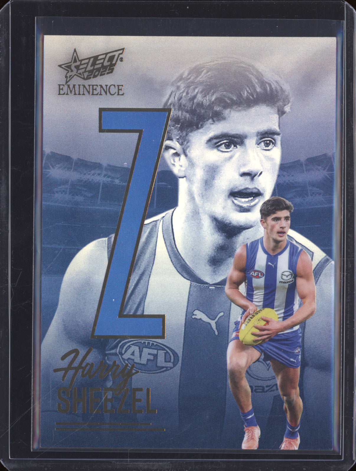 2025 AFL Select Eminence Nameplate NG463 Harry Sheezel 068/115