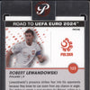 Robert Lewandowski 2023 Topps Pristine Road to Euro 2024 123 Blue 63/75