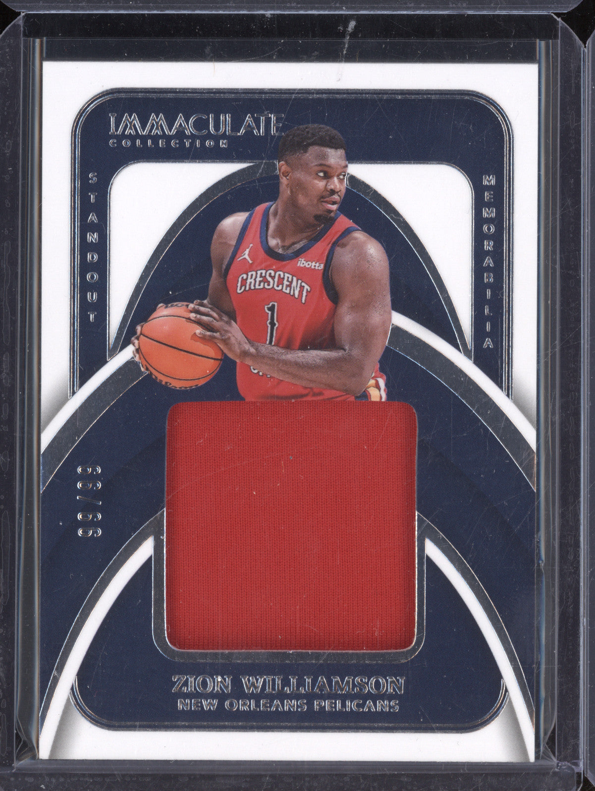 Zion Williamson 2023-24 Panini Immaculate SM-ZIO Standout Memorabilia 99/99