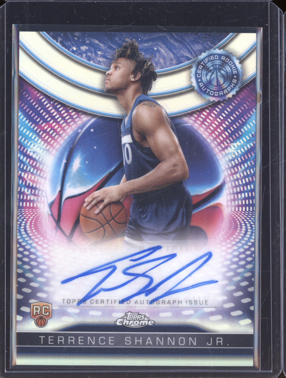 Terrence Shannon Jr 0 Topps Topps Chrome TCRA-TSH Certified Rookie Autographs RC