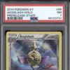 Aegislash Holo 2014 Pokemon XY 86/146 Prerelease Staff PSA 7