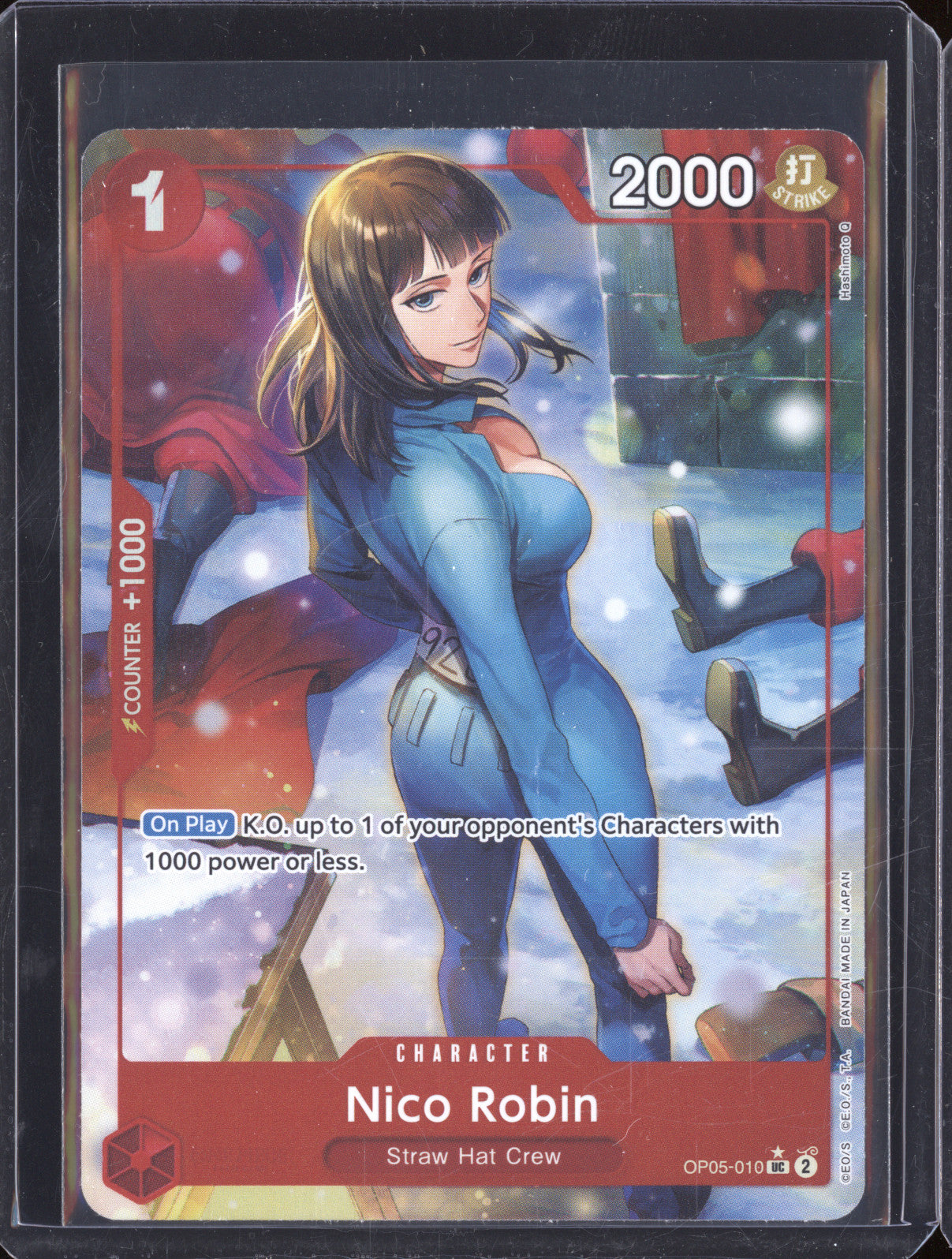 Nico Robin 2024 One Piece PRB01 OP05-010 Holofoil