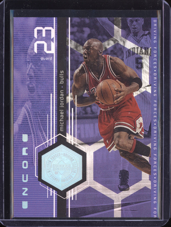 Michael Jordan 1998-99 Upper Deck Encore F1 Driving Forces