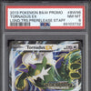 Tornadus EX 2013 Pokemon Black White Promo BW96 Legendary Treasures Staff PSA 8