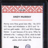 Andy Murray 2024 Topps Chrome Tennis CAS-AM Aces Gold Refractor 6/50