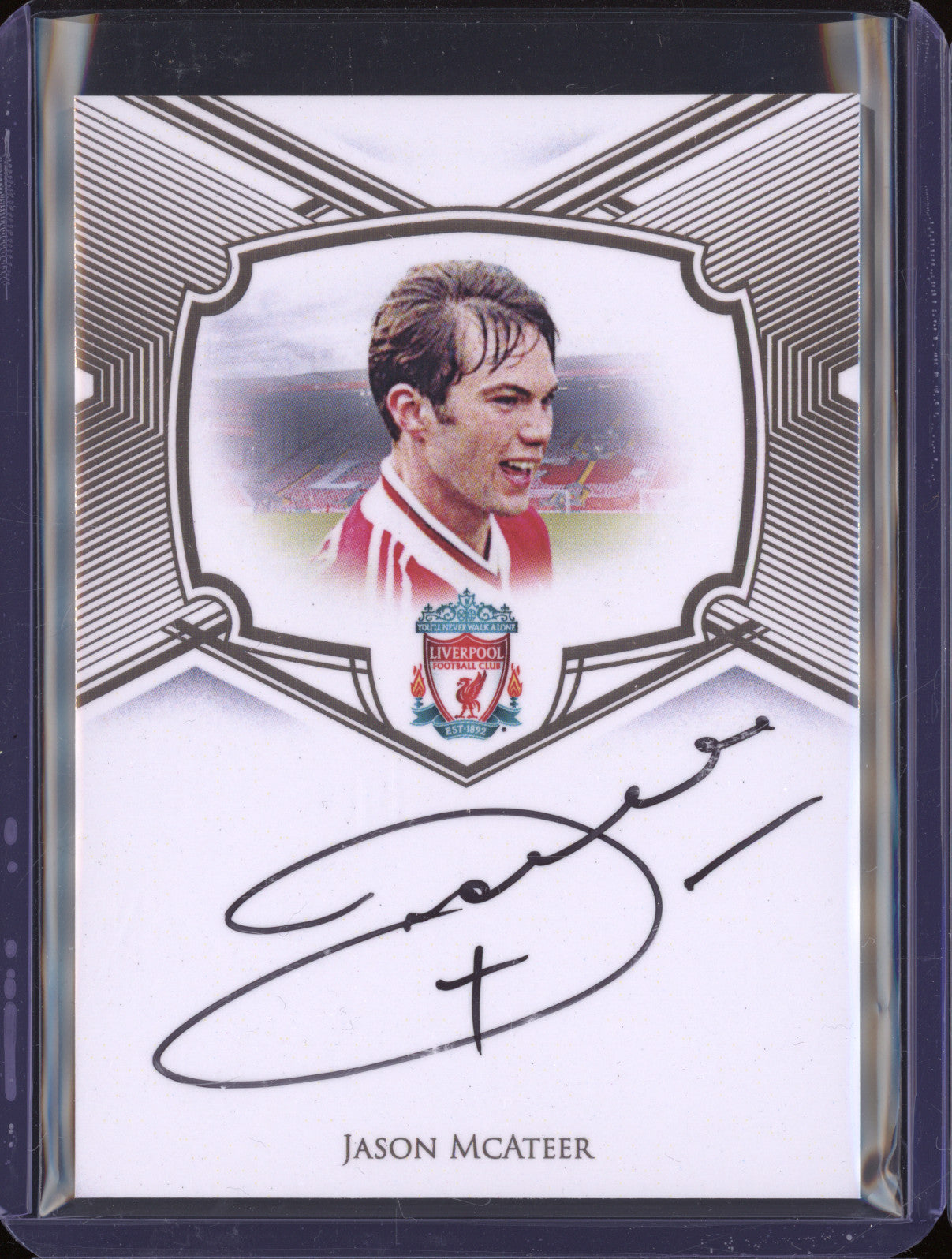 2025 Futera Soccer INKA05 Jason McAteer Auto 01/05
