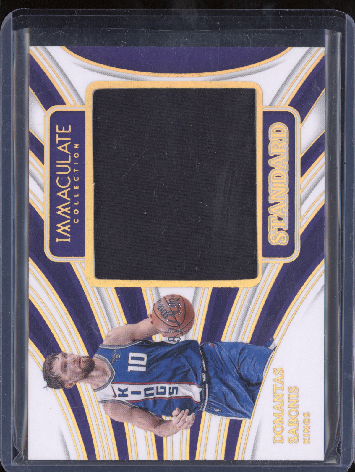 Domantas Sabonis 2023-24 Panini Immaculate TST-SAB The Standard Memorabilia /99
