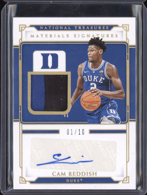 Cam Reddish 2021 Panini NT Collegiate LMS-CR Legacy Materials Auto Gold 1/10