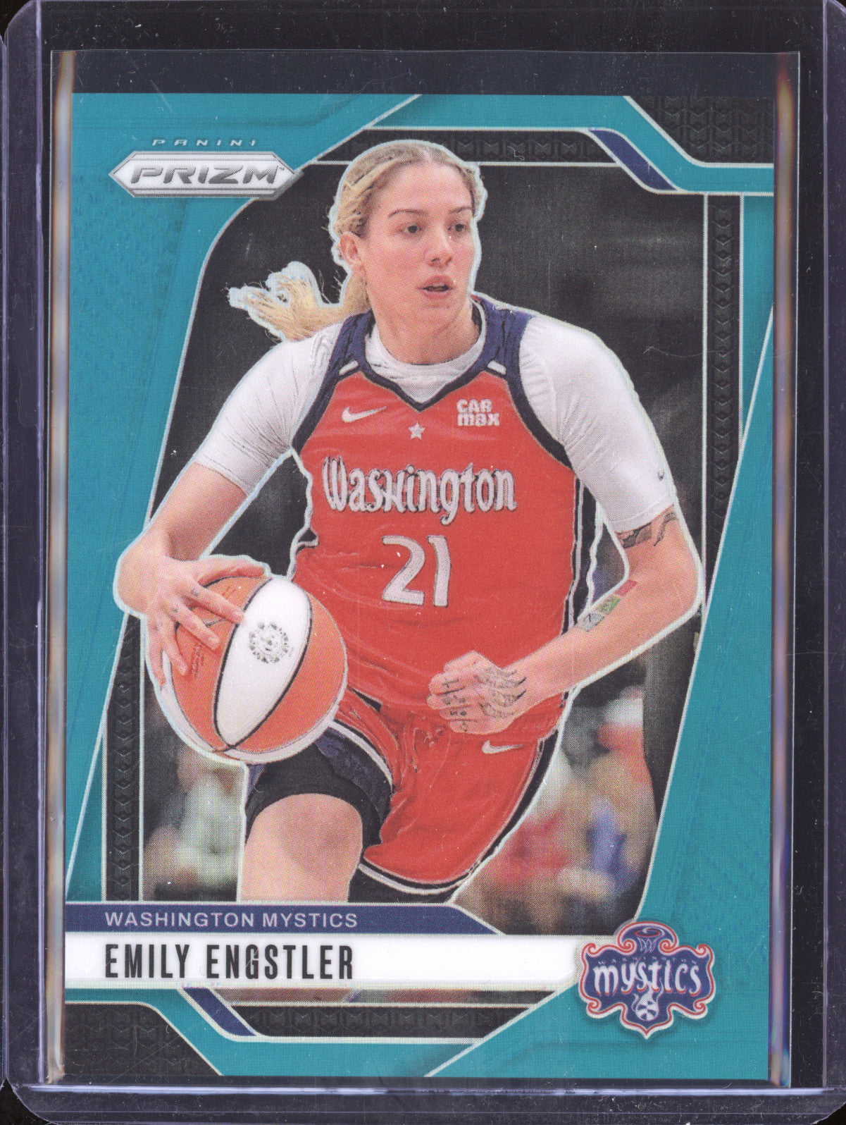 Emily Engstler 2024 Panini WNBA Prizm 67 Teal 20/49